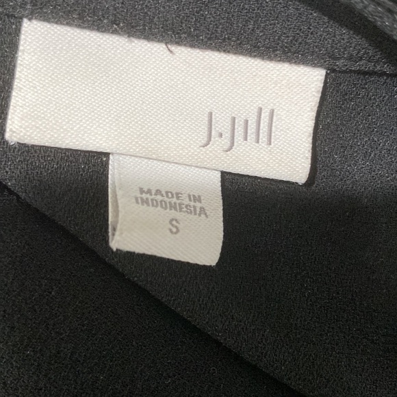 J Jill black long sleeve shirt/dress Size small - Picture 8 of 9